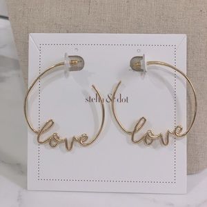 Stella & Dot Love Hoops